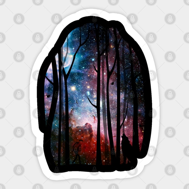 Night Sky Sticker by bobyberto